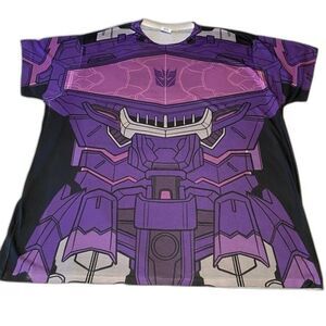Transformers Decepticon Men’s Shockwave costume tee shirt size 3XL NWOT